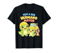 Drôle de Dinosaure Hermano Mayor - Big Brother Construction T-Shirt