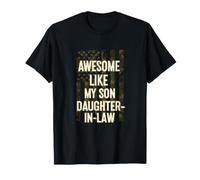 Drôle de dire génial comme la Loi de Mon Fils Fille T-Shirt
