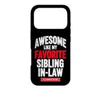 Drôle de dire génial comme ma Loi préférée sur Les frères et sœurs Coque pour iPhone 17 Pro