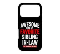 Drôle de dire génial comme ma Loi préférée sur Les frères et sœurs Coque pour iPhone 17 Pro