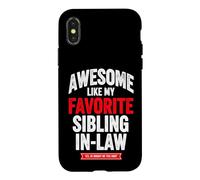 Drôle de dire génial comme ma Loi préférée sur Les frères et sœurs Coque pour iPhone X/XS