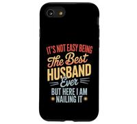 Drôle de dire Que ce n'est Pas Facile d'être Le Meilleur Mari jamais Blague Coque pour iPhone SE (2020) / 7/8