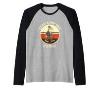Drôle de dire Que ce n'est Pas Un Pimp Walk Its Gout Sarcastic Manche Raglan