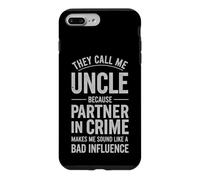 Drôle de dire qu'ils appellent l'oncle Parce Que Le Crime de Partenaire Coque pour iPhone 7 Plus/8 Plus