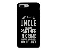 Drôle de dire qu'ils appellent l'oncle Parce Que Le Crime de Partenaire Coque pour iPhone 7 Plus/8 Plus