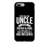 Drôle de dire qu'ils appellent l'oncle Parce Que Le Crime de Partenaire Coque pour iPhone 7 Plus/8 Plus