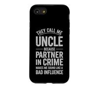 Drôle de dire qu'ils appellent l'oncle Parce Que Le Crime de Partenaire Coque pour iPhone SE (2020) / 7/8