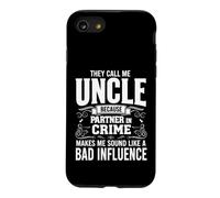 Drôle de dire qu'ils appellent l'oncle Parce Que Le Crime de Partenaire Coque pour iPhone SE (2020) / 7/8