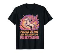 Drôle de doctorant s'il Vous plaît ne Pas me Poser de Questions sur ma thèse T-Shirt