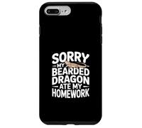 Drôle de Dragon Barbu a mangé Mes devoirs sarcastiques Coque pour iPhone 7 Plus/8 Plus