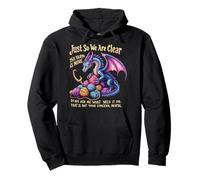 Drôle de Dragon pour Amateur de Tricot et de Crochet Sweat à Capuche