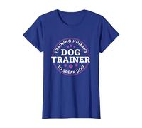 Drôle de Dressage canin - Cadeau d'entraînement pour Chien T-Shirt, Femme, Bleu Royal, XXL