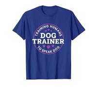 Drôle de Dressage canin - Cadeau d'entraînement pour Chien T-Shirt, Homme, Bleu Royal, XXL