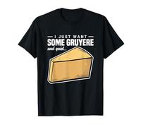 Drôle de fromage gruyère et amateur de blagues au fromage silencieux T-Shirt