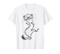 Drôle de Furet Croquis, Dessin, gribouillage dessiné à la Main T-Shirt