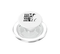 drôle de géryhound, où Vas-tu ? PopSockets PopGrip pour MagSafe