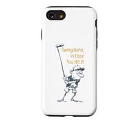 Drôle de Golf Swing Dur au Cas où Vous frappez Coque pour iPhone SE (2020) / 7/8