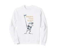 Drôle de Golf Swing Dur au Cas où Vous frappez Sweatshirt