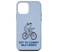 Drôle de Grenouille à vélo pour commettre des Crimes légers Meme Coque pour iPhone 12 Mini