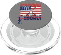 Drôle de Hockey Le Canada Meilleur Que l'Amérique Canadien PopSockets PopGrip pour MagSafe