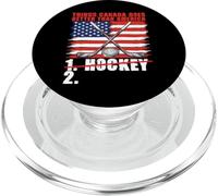 Drôle de Hockey Le Canada Meilleur Que l'Amérique Canadien PopSockets PopGrip pour MagSafe
