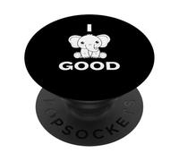 Drôle de Jeu de Mots Arabe éléphant I Feel Good PopSockets PopGrip Adhésif