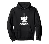 Drôle de Jeu de Mots Arabe éléphant I Feel Good Sweat à Capuche
