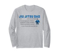 Drôle de Jiu Jitsu Dad Definition BJJ Daddy Manche Longue