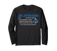 Drôle de Jiu Jitsu Dad Definition BJJ Daddy Manche Longue