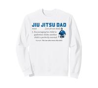 Drôle de Jiu Jitsu Dad Definition BJJ Daddy Sweatshirt