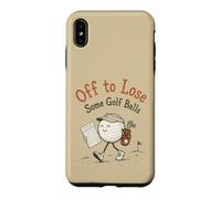 Drôle de Joueur de Golf pour Perdre Quelques balles de Golf Coque pour iPhone XS Max