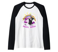 Drôle de la Mort en métal - Licorne - Faucheuse Manche Raglan