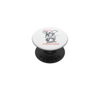 Drôle de Lapins urbains explorant la poussière URBEX PopSockets PopGrip Adhésif