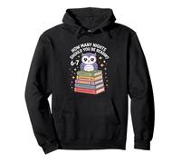 Drôle de Lecture en Disant Combien de Nuits Chouette Mignonne Sweat à Capuche