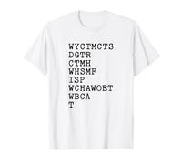 Drôle de Lecture wyctmcts Will You Come to My Cottage T-Shirt