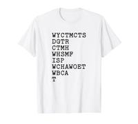Drôle de Lecture wyctmcts Will You Come to My Cottage T-Shirt Graphique avec Valeur