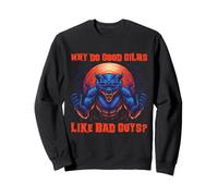 Drôle de Loup-Garou méchant Citation Sarcastique Meme Sweatshirt