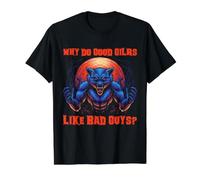 Drôle de Loup-Garou méchant Citation Sarcastique Meme T-Shirt Graphique avec Valeur