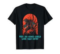 Drôle de Loup-Garou méchant Citation Sarcastique Meme T-Shirt Graphique avec Valeur, Homme, Noir, L