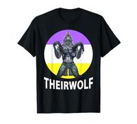Drôle de Loup-Garou Non Binaire T-Shirt