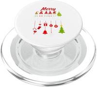 Drôle de Lutin de Noël T-Shirt Joyeux Noël PopSockets PopGrip pour MagSafe