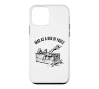 Drôle de Mad as a Box of Frogs Vintage Gravure Style Coque pour iPhone 12 Mini