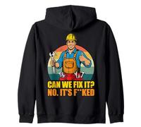 Drôle de Mécanicien Peut-on Réparer Fked Bricoleur Papa Sweat à Capuche