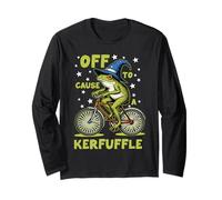 Drôle de mème de la Grenouille Qui va Causer Un désordre Manche Longue