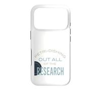 Drôle de microbiologie Pun Petri-Disant Toutes Les recherches Coque pour iPhone 17 Pro