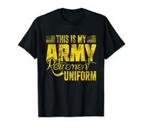 Drôle de militaire retraité : c'est mon uniforme de retraite militaire T-Shirt