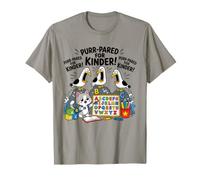 Drôle de Mouette et de Chat ronronnent pour la rentrée des Classes T-Shirt