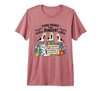 Drôle de Mouette et de Chat ronronnent pour la rentrée des Classes T-Shirt Haut de Gamme