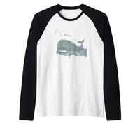 Drôle de Mouette sur la Baleine - Art de l'océan Nordique Manche Raglan