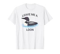 Drôle de Nature, Laisse-Moi Un huard T-Shirt Graphique avec Valeur